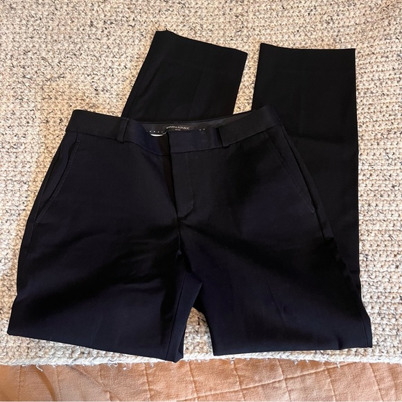 Banana Republic Pants - Banana Republic black suit pants Ryan fit size 6